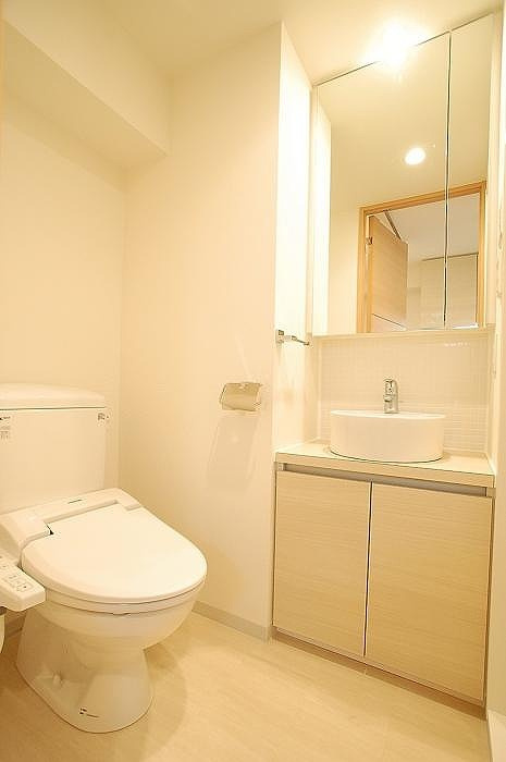 新品家具付きマンション立川6（KaGood東京）の洗面所