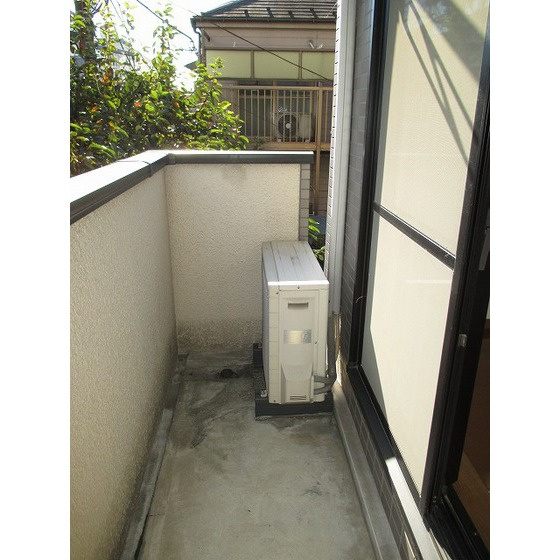 クレール野沢のバルコニー