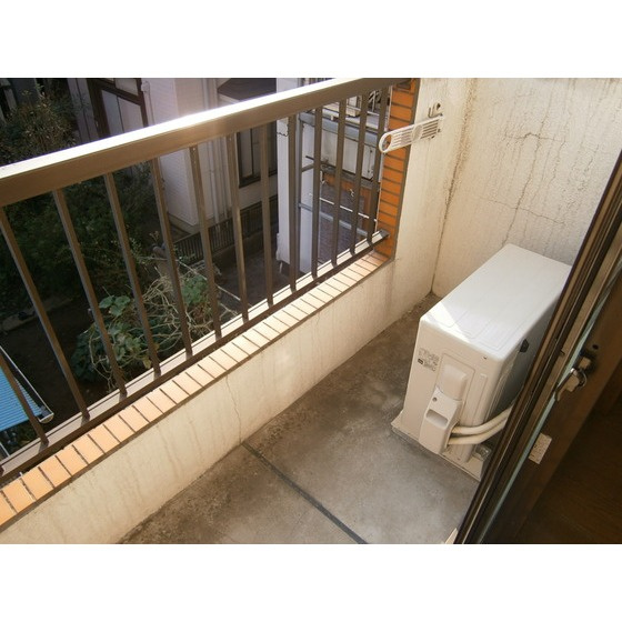 第２梨本マンションのバルコニー|バルコニー