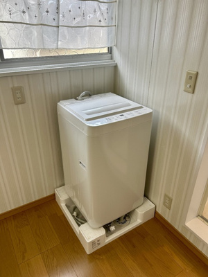 洗濯機は残置物になります