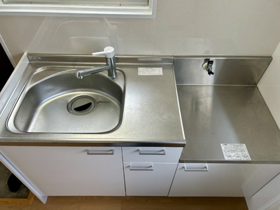 ガスコンロ設置可のキッチン