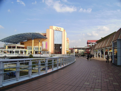 ビナウォークまで550m