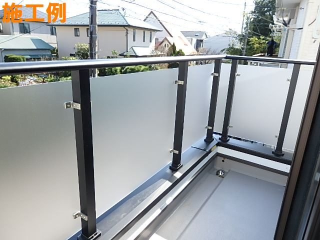 茅ヶ崎市東海岸南4丁目新築戸建て　2号棟のバルコニー