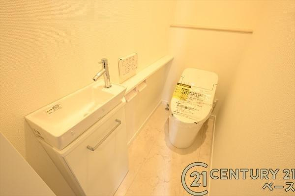 橿原市白橿町４丁目 ３号地 ／一戸建のトイレ|■現地撮影写真■清潔感ある綺麗なお手洗いです！