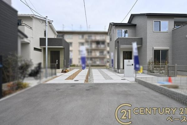 橿原市白橿町４丁目 ３号地 ／新築一戸建の前面道路含む現地写真|■現地撮影写真■落ち着いた雰囲気の閑静な住宅地内です！