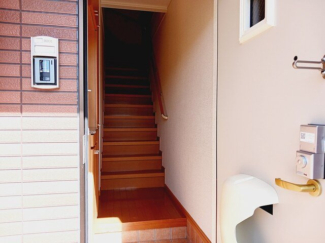 ル・クールＢの玄関|毎日通る玄関はこちらです