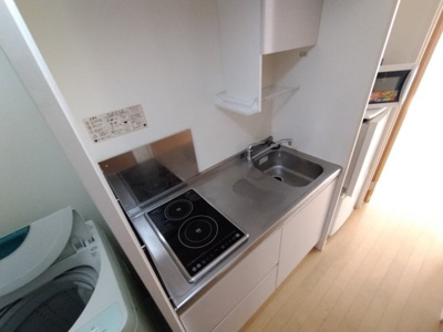 【キッチン】 | クレイノハイツサングリーンⅡ | シンク広めの為料理快適です！