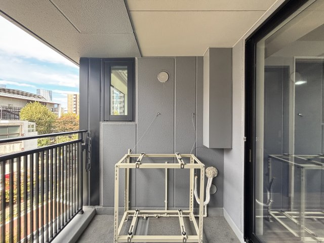 シティタワー銀座東のバルコニー