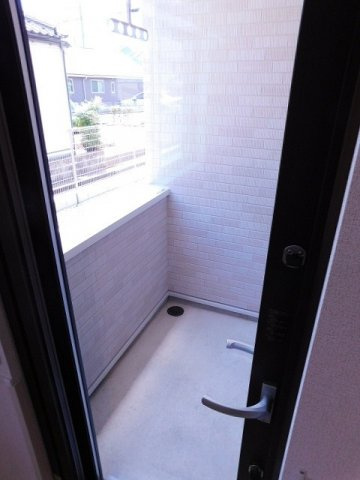 ラウレアＡのバルコニー