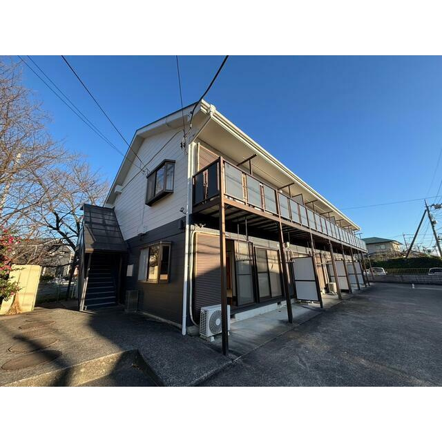 南埼玉郡宮代町大字国納のアパートの外観