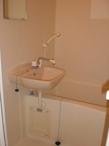 レオパレスエスポワールの浴室