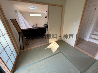【和室】 | 神戸市垂水区桃山台2丁目　新築戸建　仲介手数料無料！ | 和室があれば、来客や子供用のスペースとして活躍します