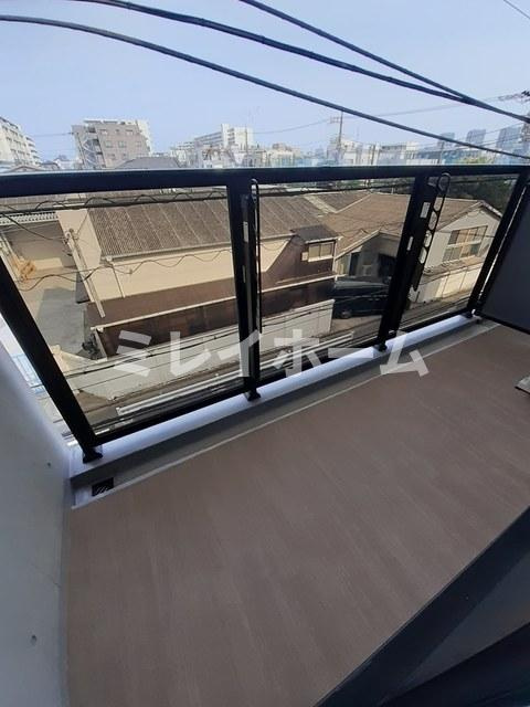 ウエストシックスのバルコニー