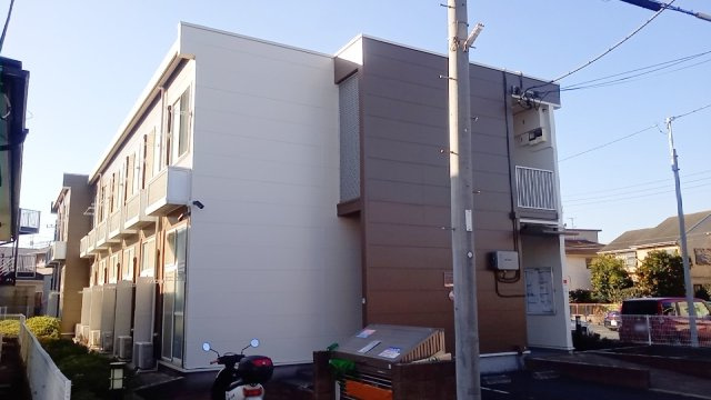 レオパレスレイフローラの外観|2023年1月に外壁塗装致しました。