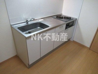 【キッチン】 | アンプルールフェールU-HA（長田賃貸） | お料理しやすいキッチンです