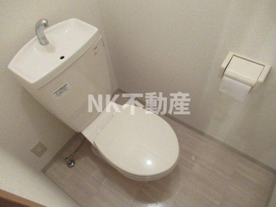 【トイレ】 | アンプルールフェールU-HA（長田賃貸） | 落ち着いたトイレです