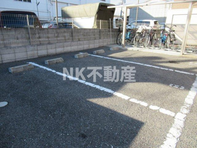 【駐車場】 | アンプルールフェールU-HA（長田賃貸） | 駐車場完備です