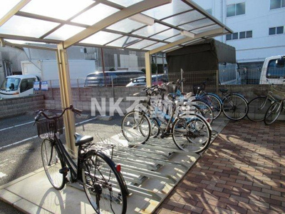 【その他】 | アンプルールフェールU-HA（長田賃貸） | 駐輪場です