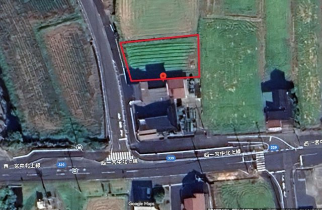鏡野町古川　売土地　183坪の地図