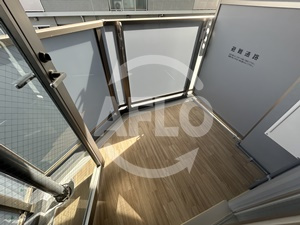 コンフォリア・リヴ谷町九丁目ソルテラスのバルコニー|コンフォリア・リヴ谷町九丁目ソルテラス　バルコニー