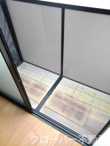コスモハイツ　Ｃのバルコニー