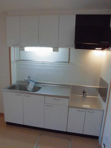 グレイスＡのキッチン|お料理しやすいキッチンです