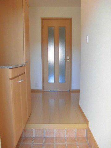 グレイスＡの玄関|シンプルで使いやすい玄関です