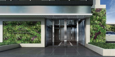 【エントランス】 | GENOVIA目黒南green veil