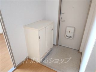 広島市安佐北区落合南２丁目のアパートのバルコニー