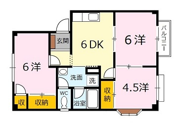 エルディム落合南　Aの間取り
