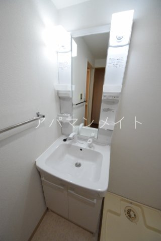 【洗面所】 | クレール矢沢 | 脱衣スペースもあります