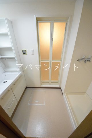 【設備】 | クレール矢沢 | 洗濯機置場です