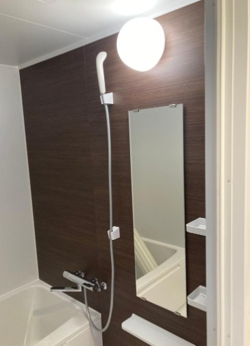 【浴室】 | ライオンズマンション東長崎第３ | 浴室暖房換気乾燥機付きのシステムバス採用（ふろ自動・追い焚き機能付き）