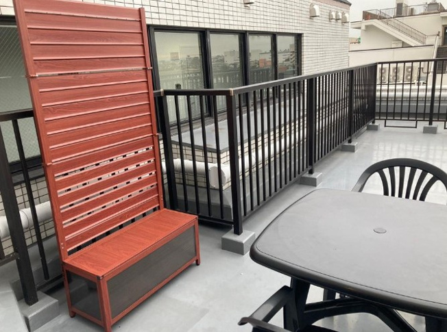 【バルコニー】 | ライオンズマンション東長崎第３ | ルーフバルコニー面積14.79㎡！開放感あります！