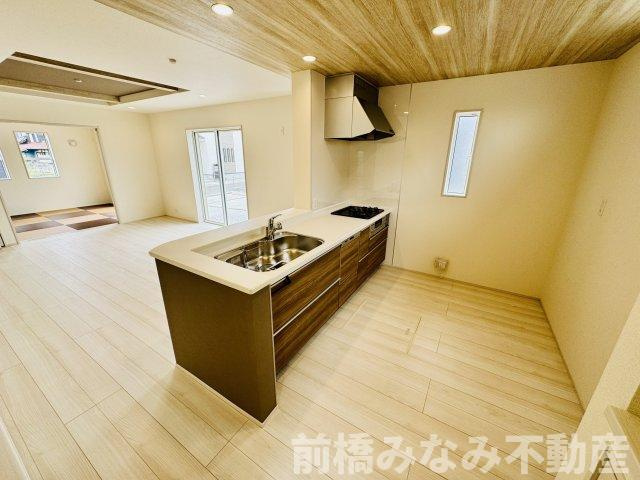 前橋市上新田町　３号棟(全５棟)　ブルーミングガーデン　新築建売分譲のキッチン|使いやすいキッチンです