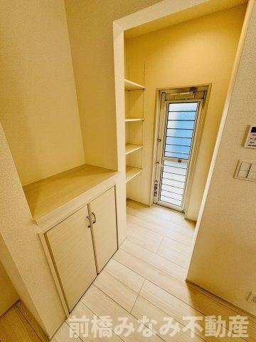 前橋市上新田町　３号棟(全５棟)　ブルーミングガーデン　新築建売分譲の独立洗面台|独立洗面台です