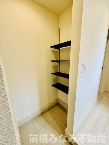 前橋市上新田町　３号棟(全５棟)　ブルーミングガーデン　新築建売分譲のトイレ|ゆったりとした空間のトイレです