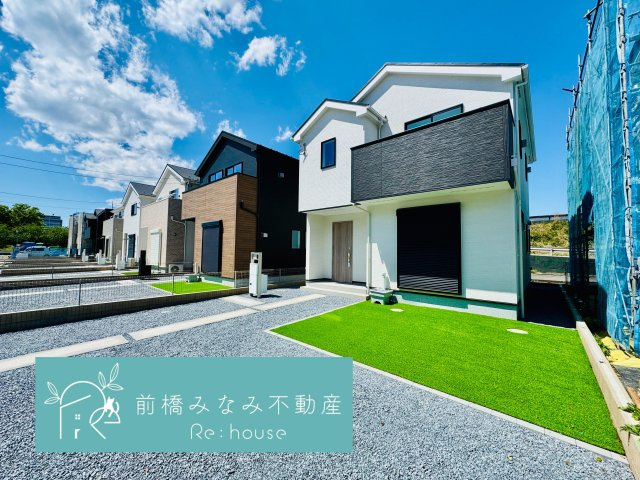 玉村町福島23-1期　２号棟(全１２区画)　リナージュ　新築建売分譲の外観|建物外観を気になさる方へ、見た目の良い物件です