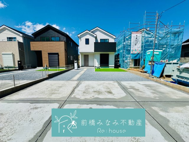 玉村町福島23-1期　２号棟(全１２区画)　リナージュ　新築建売分譲の外観|きれいな外観です