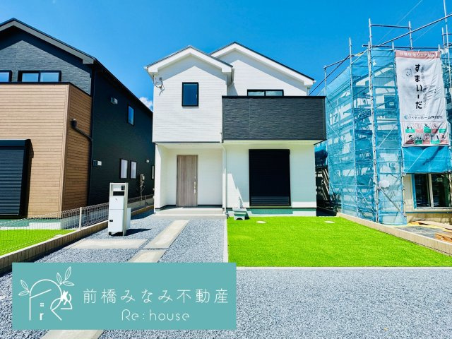 玉村町福島23-1期　２号棟(全１２区画)　リナージュ　新築建売分譲の外観|外観もきれいです