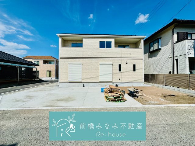 前橋市西片貝町1丁目　限定1棟　ハートフルタウン　新築建売の外観|きれいな外観です