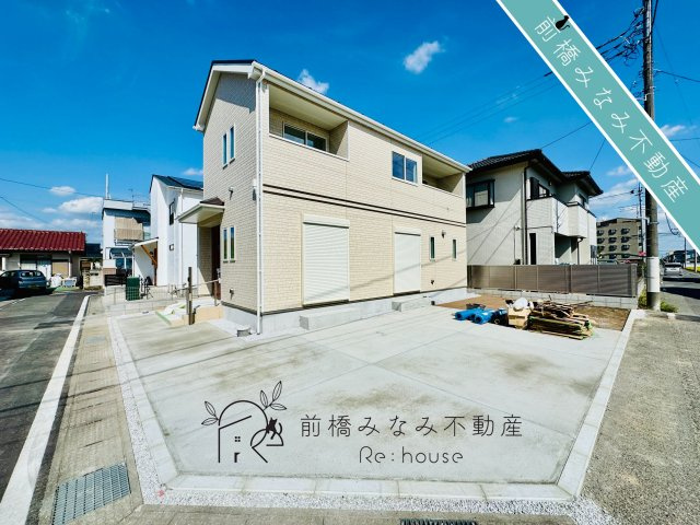 前橋市西片貝町1丁目　限定1棟　ハートフルタウン　新築建売の外観|物件の外観です