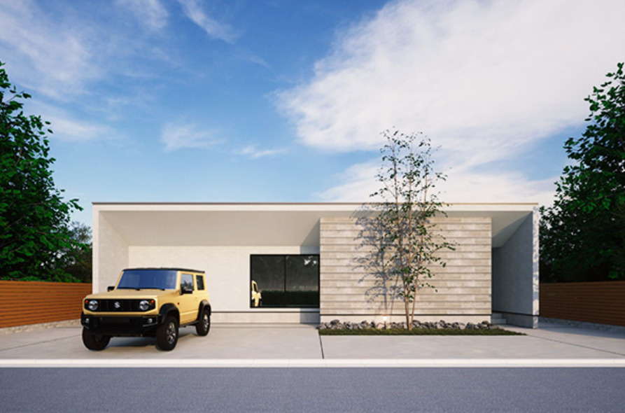 【土地】邑楽郡邑楽町明野　74坪、東小至近※解体更地渡しの外観パース|イメージパースです！参考例