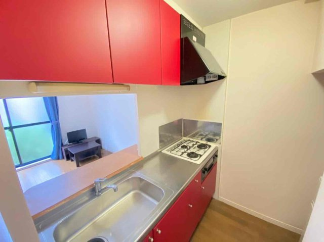 レオパレスラダックＢのキッチン