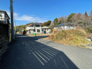 【前面道路含む現地写真】 | 市原市瀬又　売地　JR外房線　【誉田駅】　