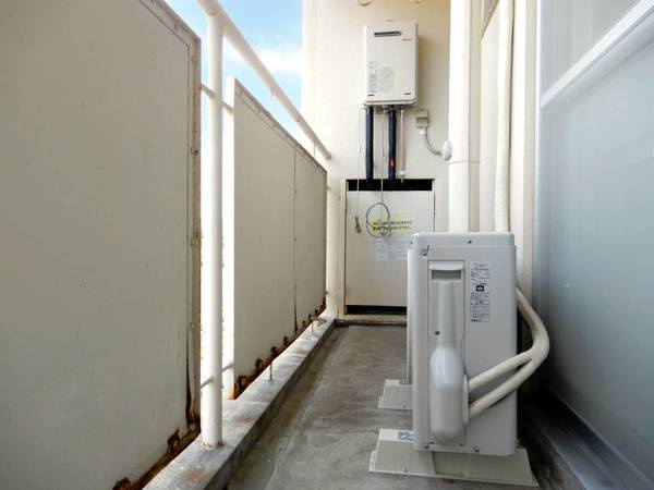 ビレッジハウス仁左平1号棟のバルコニー|ビレッジハウスの同一物件・同一タイプの間取りの写真です