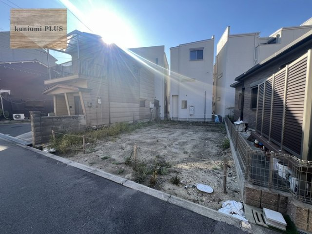 大阪市鶴見区緑3丁目の前面道路含む現地写真