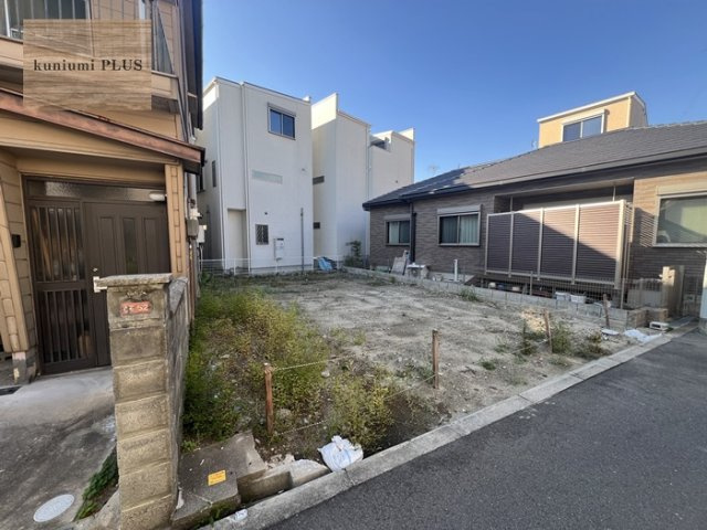 大阪市鶴見区緑3丁目の前面道路含む現地写真