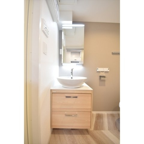 CASA PIAZZAカーサピアッツァ大森西の洗面所|独立洗面台　洗面脱衣所