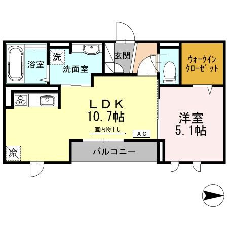 ラフィシアの間取り